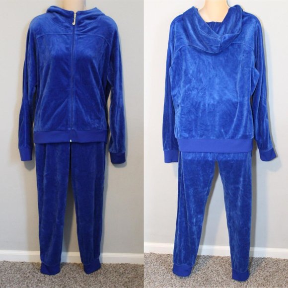 Juicy Couture Velour Set Jacket Pants  H10920 - Picture 11 of 12